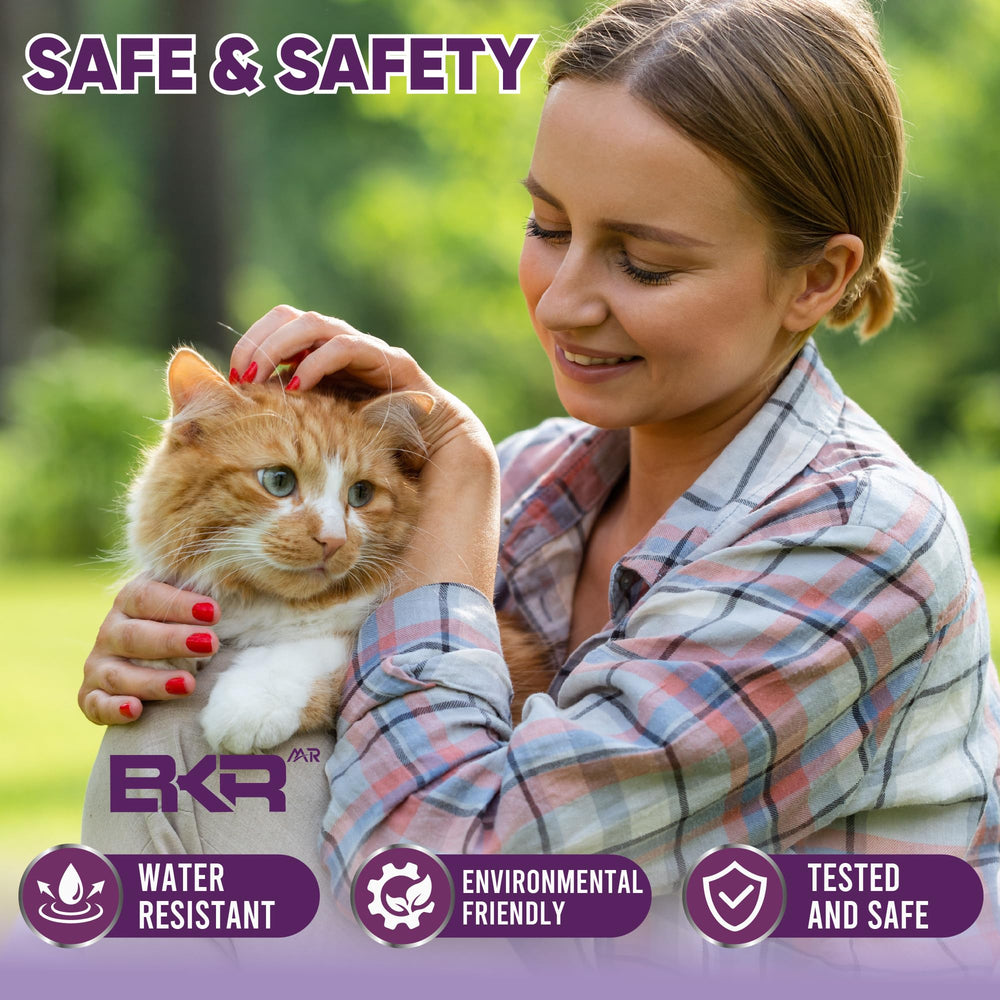 BKRMART collar antipulgas para gatos, protección durante el juego al aire libre