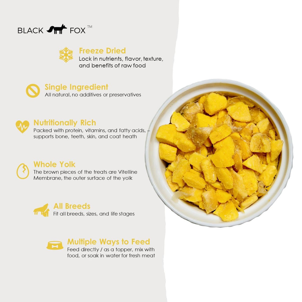BLACK FOX envase cuatro onzas, práctico para usar como topping diario.