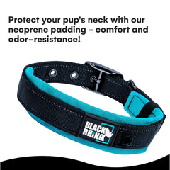 Black Rhino collar resistente a la intemperie, ideal para aventuras al aire libre