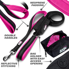 Black Rhino correa reflectante para visibilidad nocturna segura.