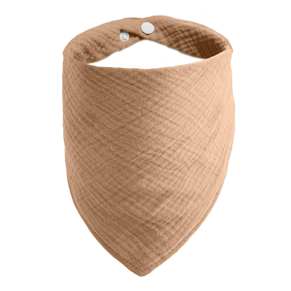 Bl BlissBud bandana para perro grande en color café, ideal para paseos diarios