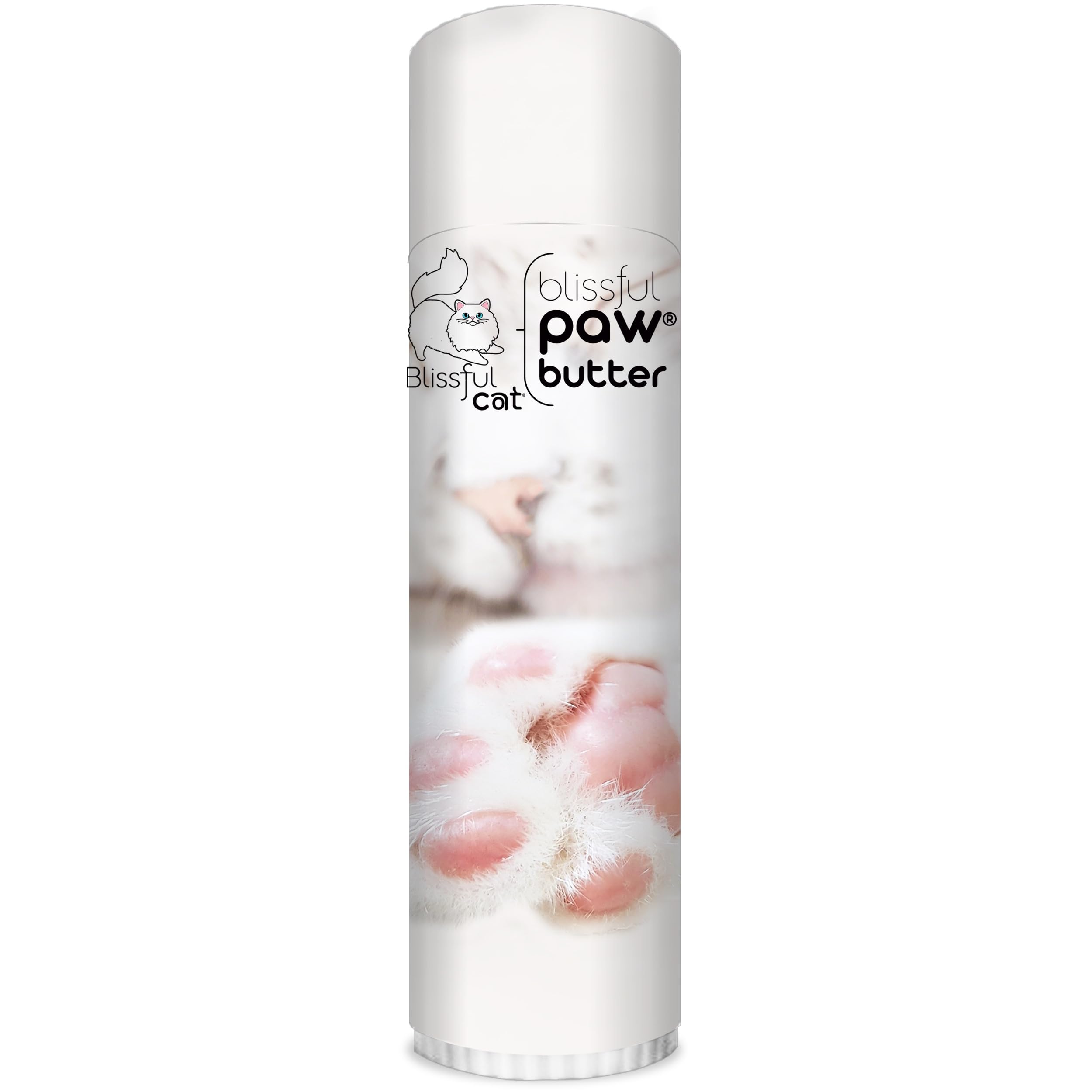 Manteca para patas de gato Blissful Dog, aplicación suave para patas secas.