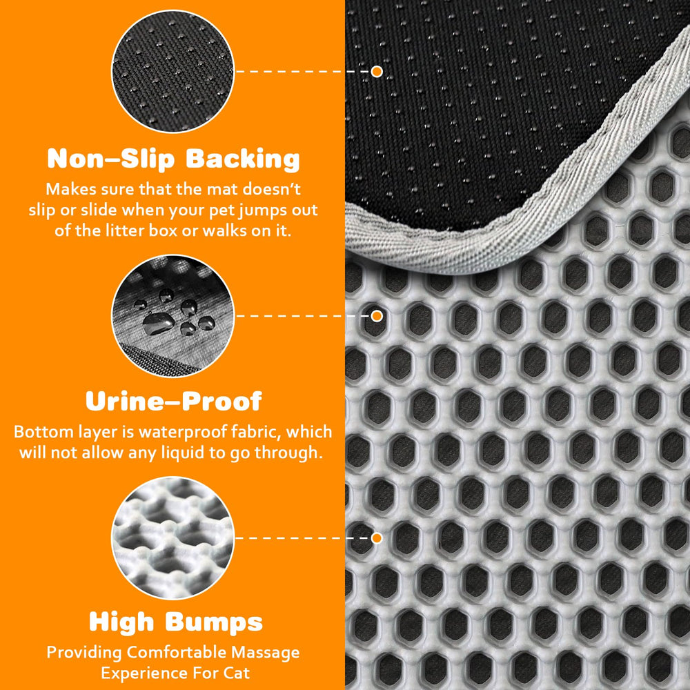 Alfombra BlissStorm lavable, limpieza rápida y sin esfuerzo.
