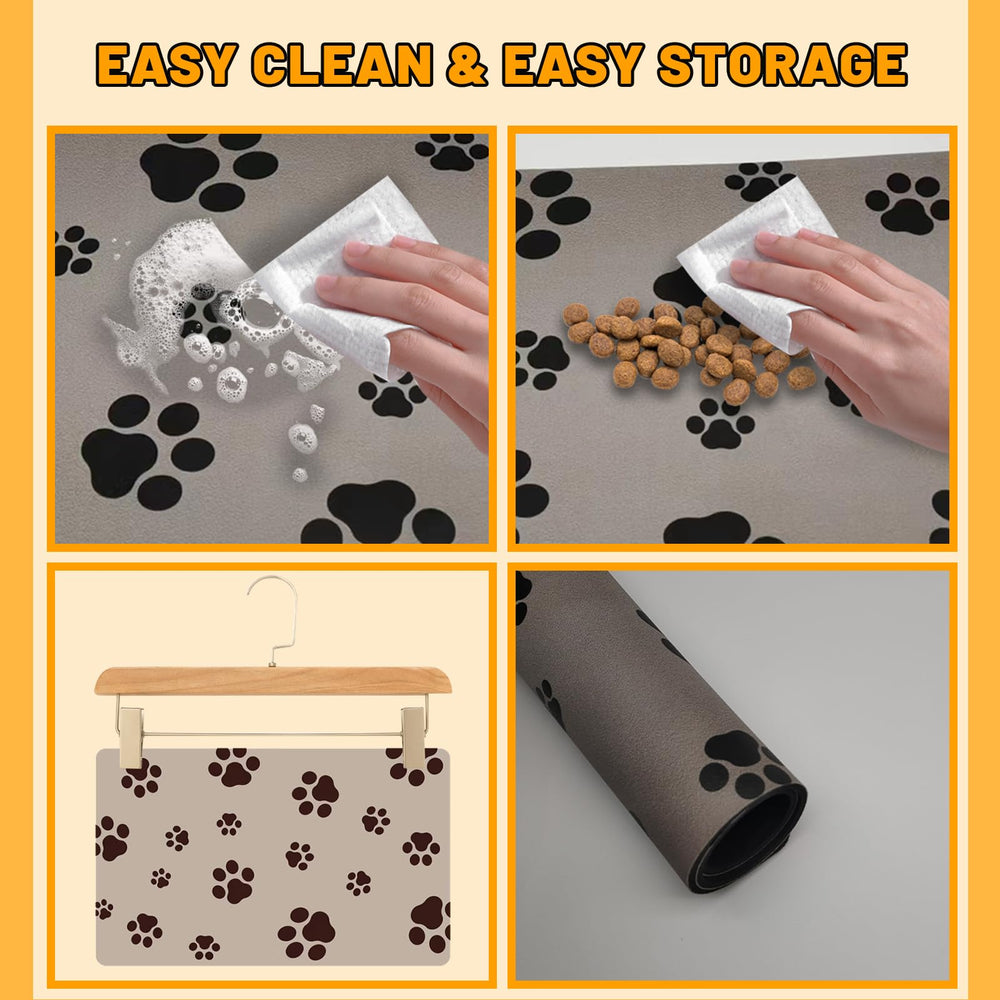 Blkjsgly alfombrilla fácil de limpiar, ideal para mantener la cocina ordenada.