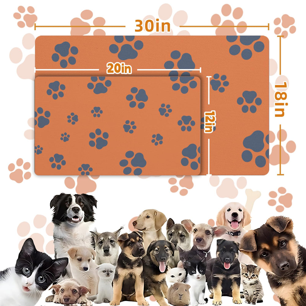 Uso versátil Blkjsgly 12x20, apta para cuencos de perros y gatos.