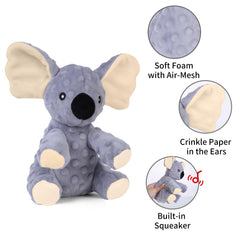 Blnboimrun koala para perros medianos, excelente para distracción y ejercicio diario.