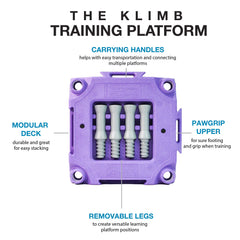 Blue-9 KLIMB con patas desmontables para entrenamiento en cualquier lugar