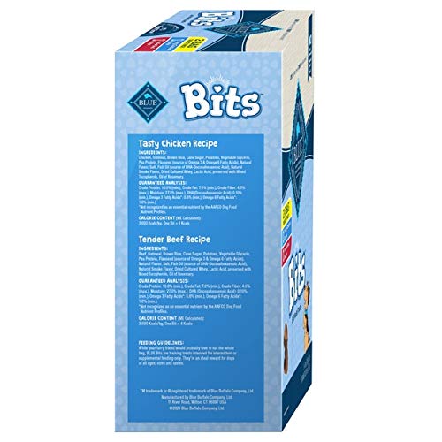 Blue Buffalo Blue Bits: paquete de dos sabores para gusto variado