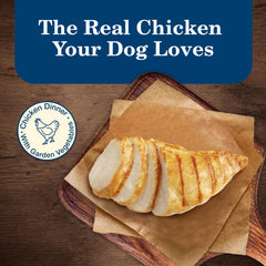 Blue Buffalo Receta Casera Senior sin subproductos de pollo.