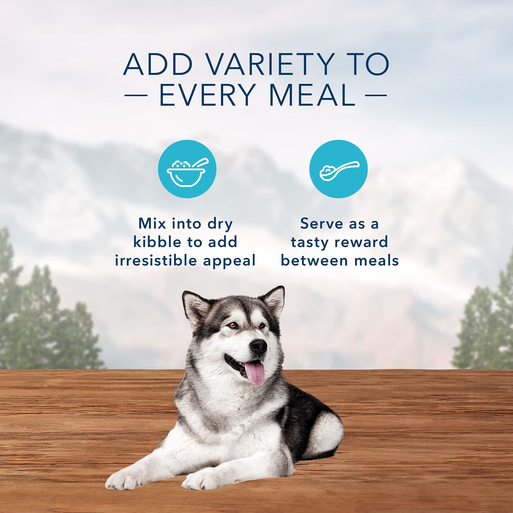 Blue Buffalo Wilderness: ingredientes naturales con vitaminas y minerales.
