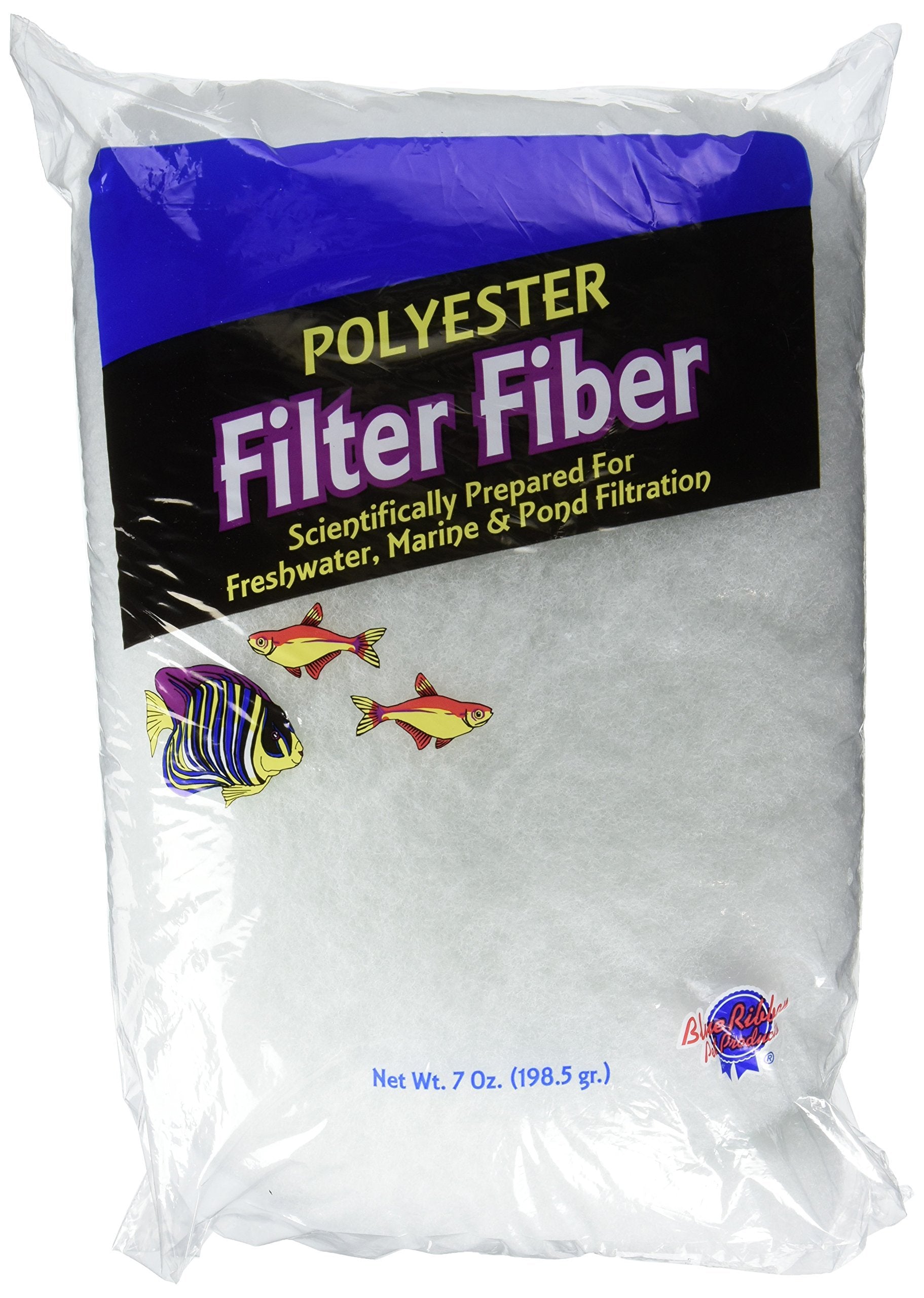 Blue Ribbon ABLPLY7 bolsa de filtro de poliéster para acuario, filtración eficiente y mantenimiento sencillo.