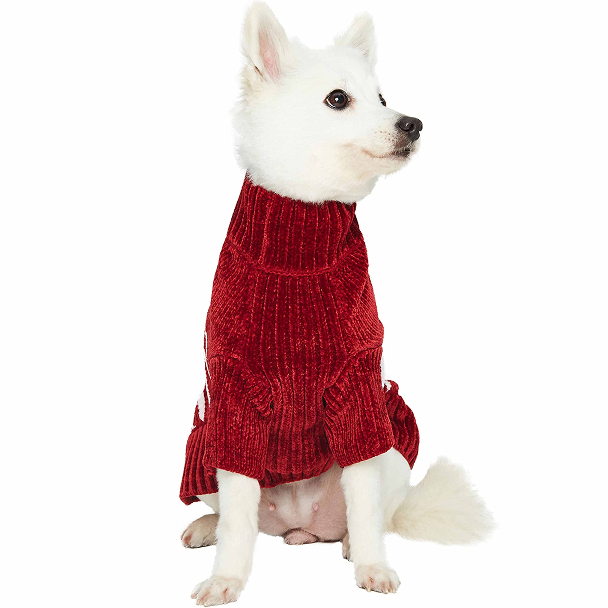Blueberry Pet acabado cosido chenille burdeos, suavidad al tacto.