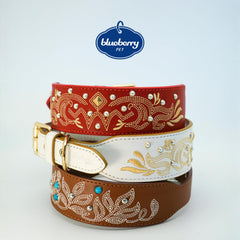 Blueberry Pet collar ajustable 18-22 pulgadas para perros grandes