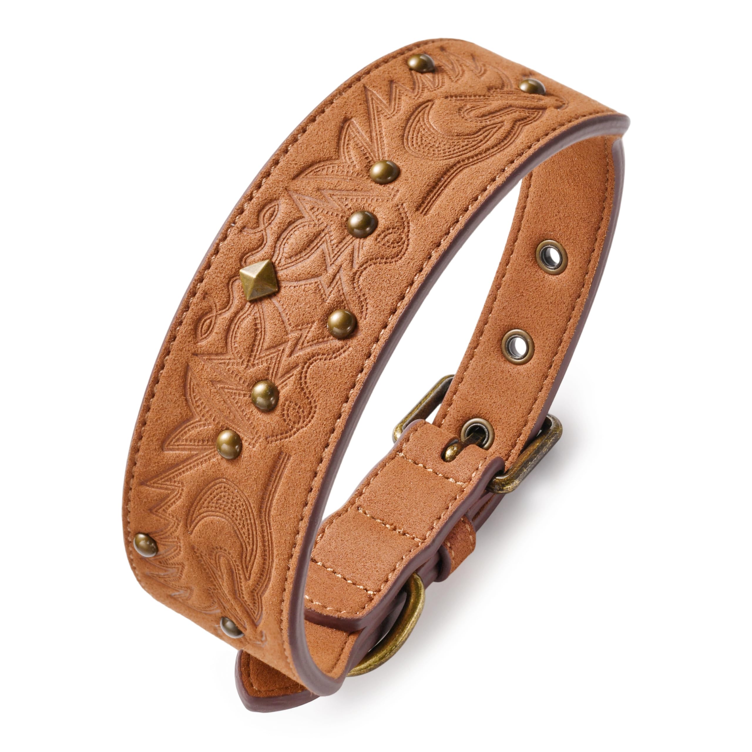 Textura suave de microfibra en el collar Blueberry Pet para mayor confort.