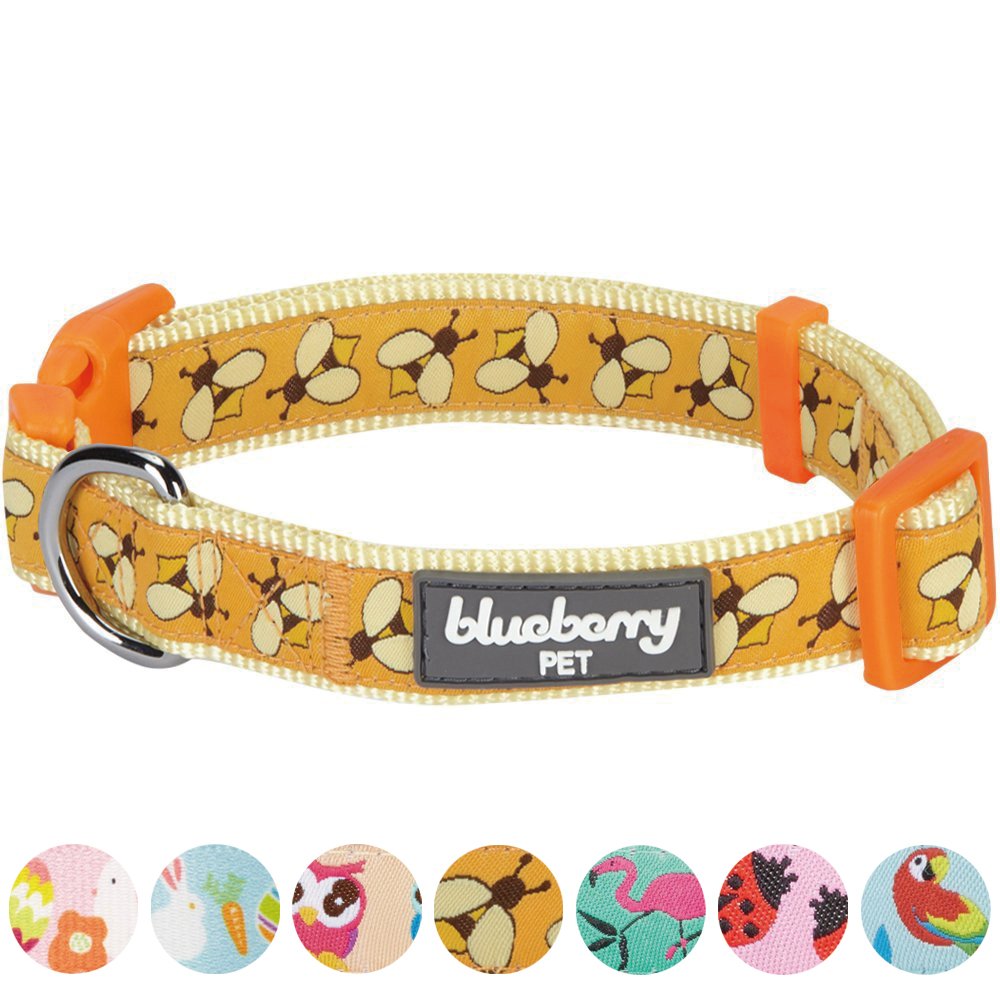 Seguridad para uso diario con Blueberry Pet collar, ideal para paseo diario.