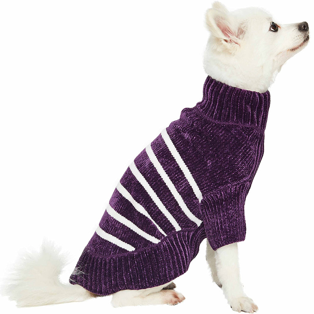 Blueberry Pet suéter para perro, ajuste en pecho para perros activos