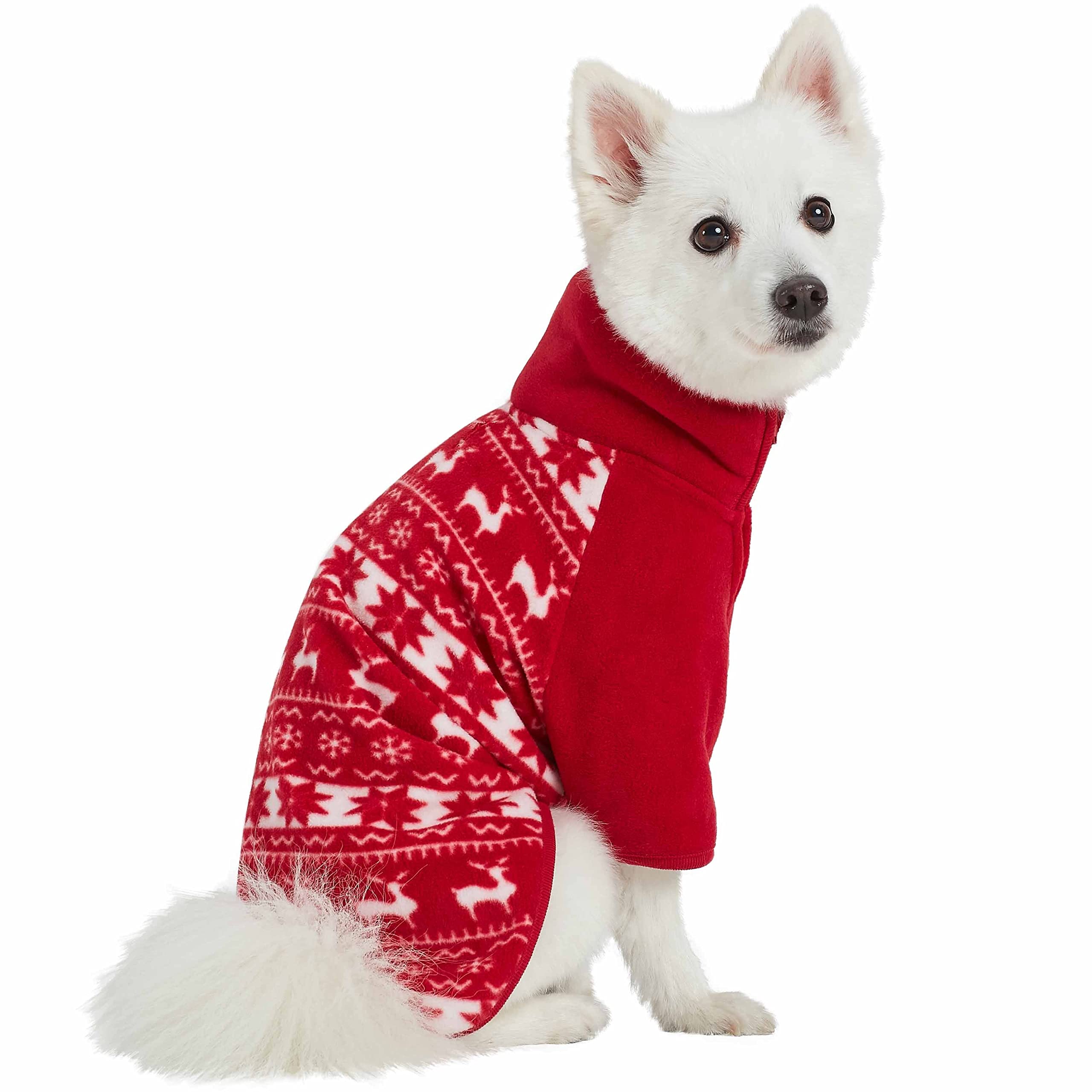 Blueberry Pet costuras reforzadas para uso duradero en perros grandes.
