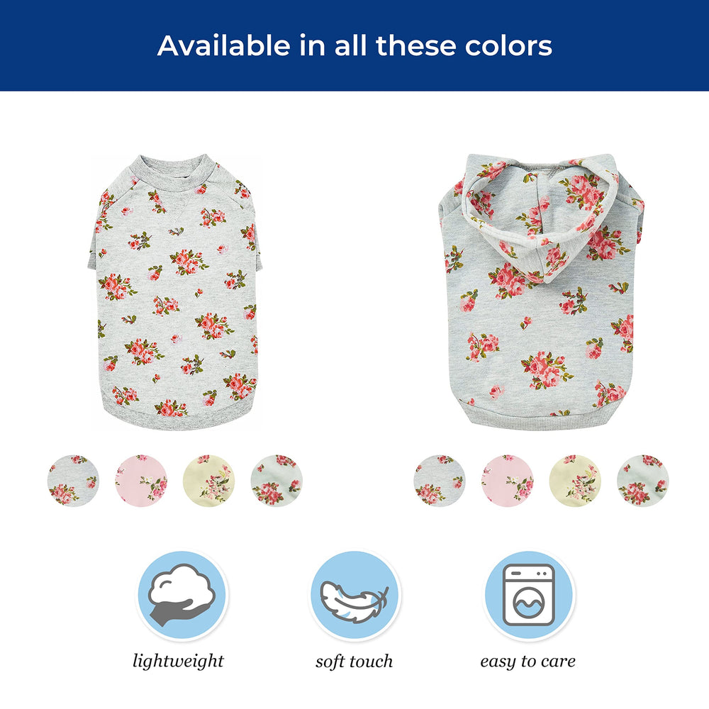 Blueberry Pet sudadera ligera para uso diario con cambios de clima.