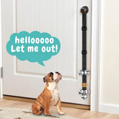 BLUETREE campana acero inoxidable para puerta, duradera y sonora para uso diario.