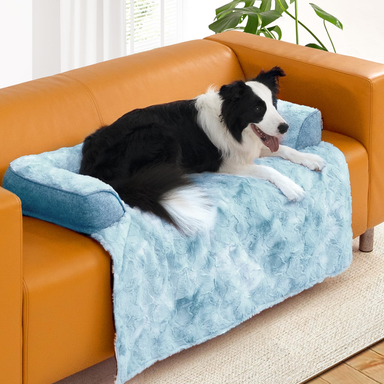 blunique-base-antideslizante-cama-perro: se mantiene estable incluso durante juego intenso.
