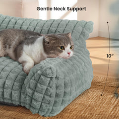 Blunique cama para perros con amplio espacio para dormir y estirarse.