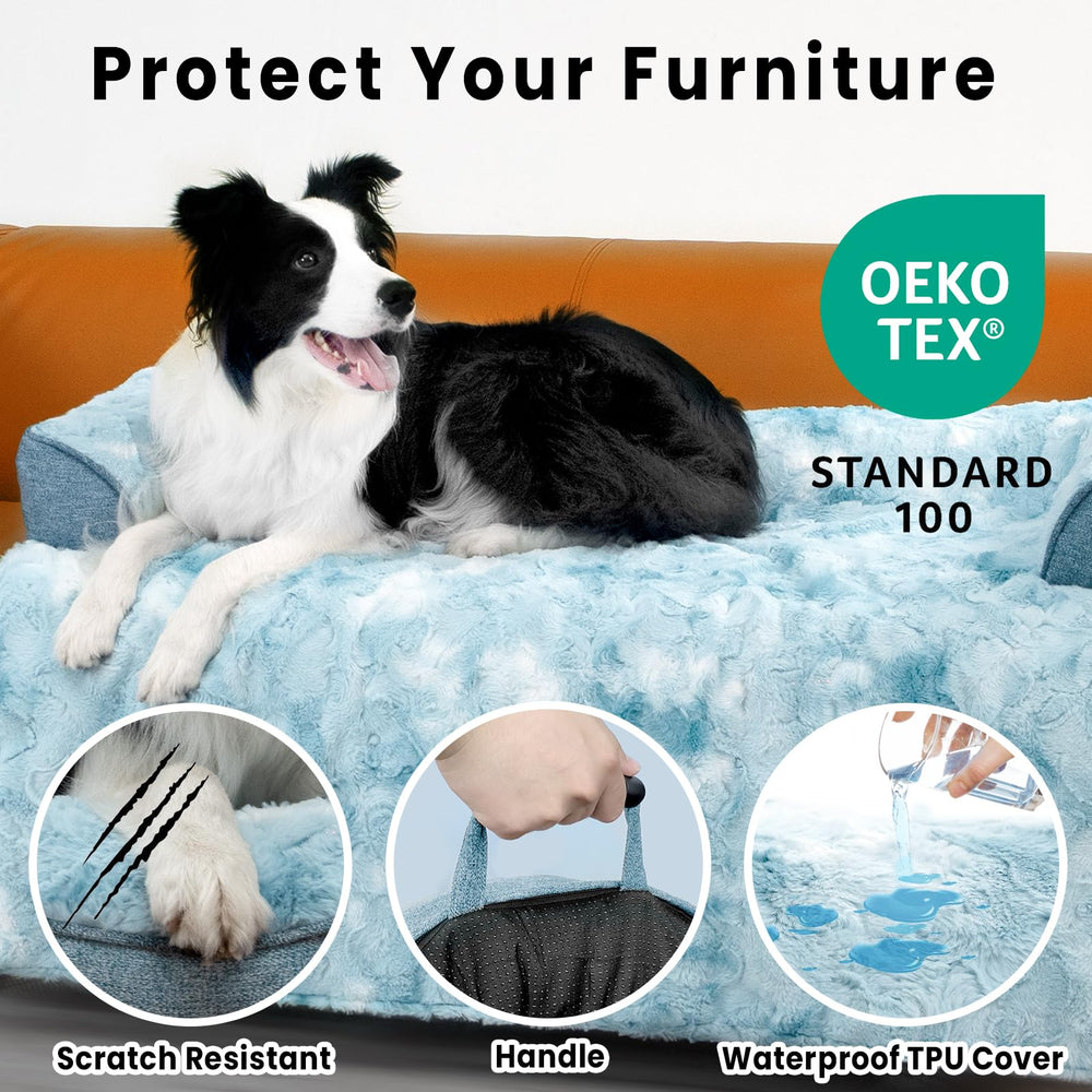 Asa integrada Blunique para transporte, cama canina portátil para viaje.