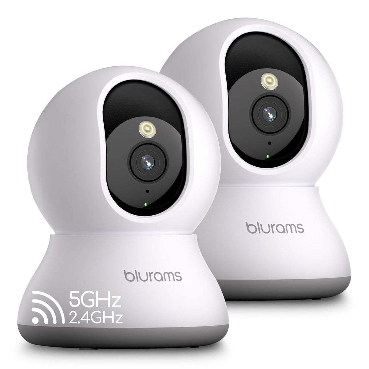Blurams Cámara interior 360 grados para ver cada rincón desde la aplicación.