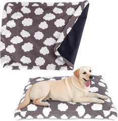 BLVOTKRO funda cama perro, pelo sintético rosa, tacto suave para descansar.