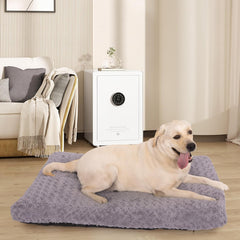BLVOTKRO funda cama perro rose velvet gris interior impermeable