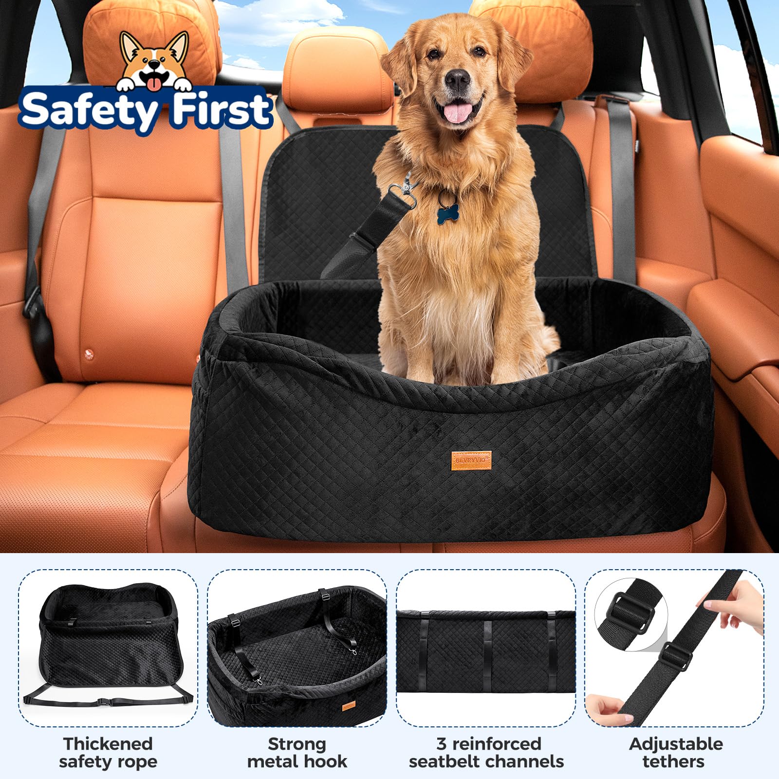 BLVRYVIO funda-desmontable-lavable simplifica limpieza y mantenimiento tras cada viaje.