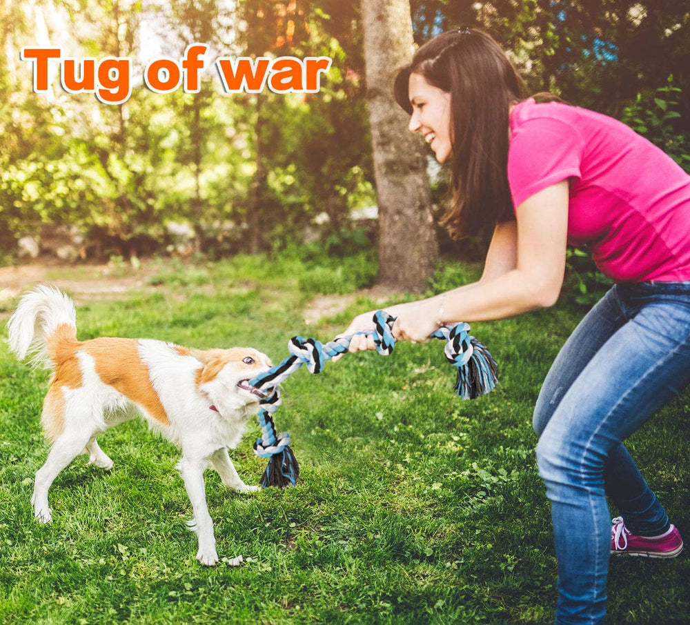 Bmag cuerda trenzada para perros grandes, diseño durable