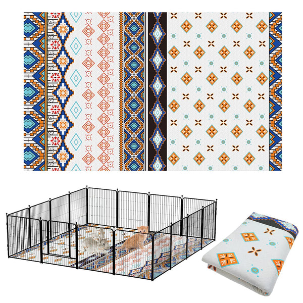 BNOSDM alfombra lavable para conejos 79x55, ideal para descanso suave