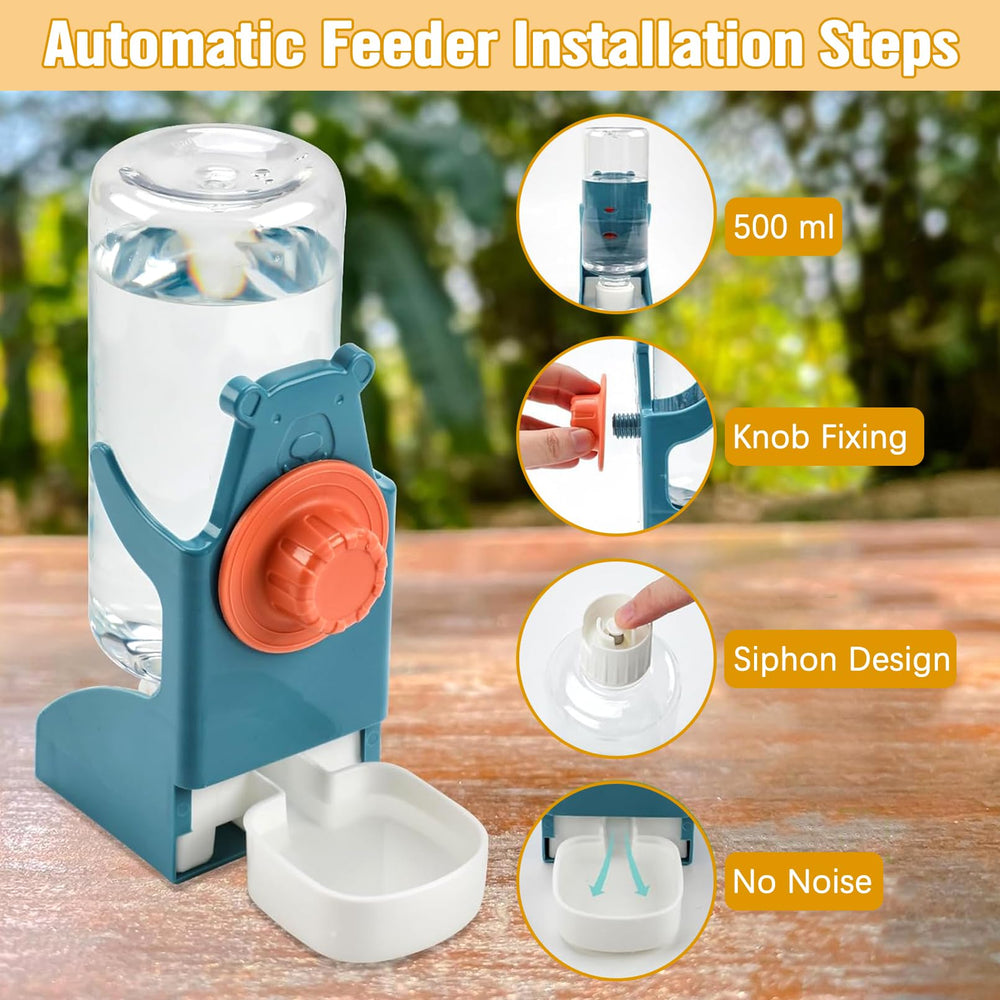 BNOSDM cuchara de alimento para aves, sirve porciones con precisión