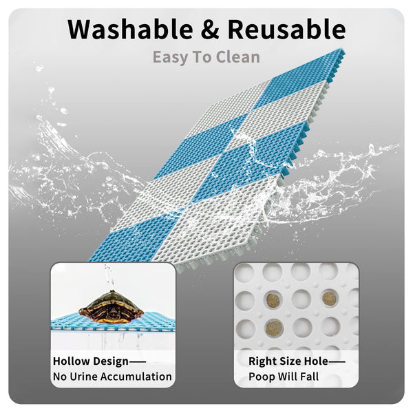 BNOSDM limpieza facil, tapetes impermeables que se limpian con agua.