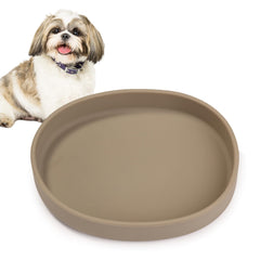 BNOSDM plato silicio bajo para perros y gatos facilita comer sin esfuerzo.