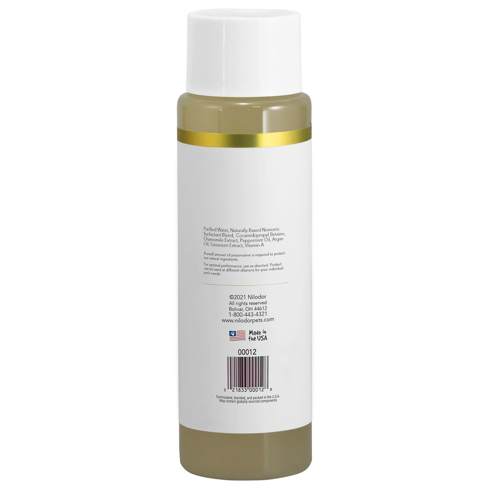 Fragancia suave de manzanilla durante el baño.