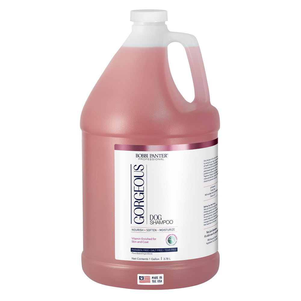 Bobbi Panter Gorgeous Dog Shampoo botella para brillo natural