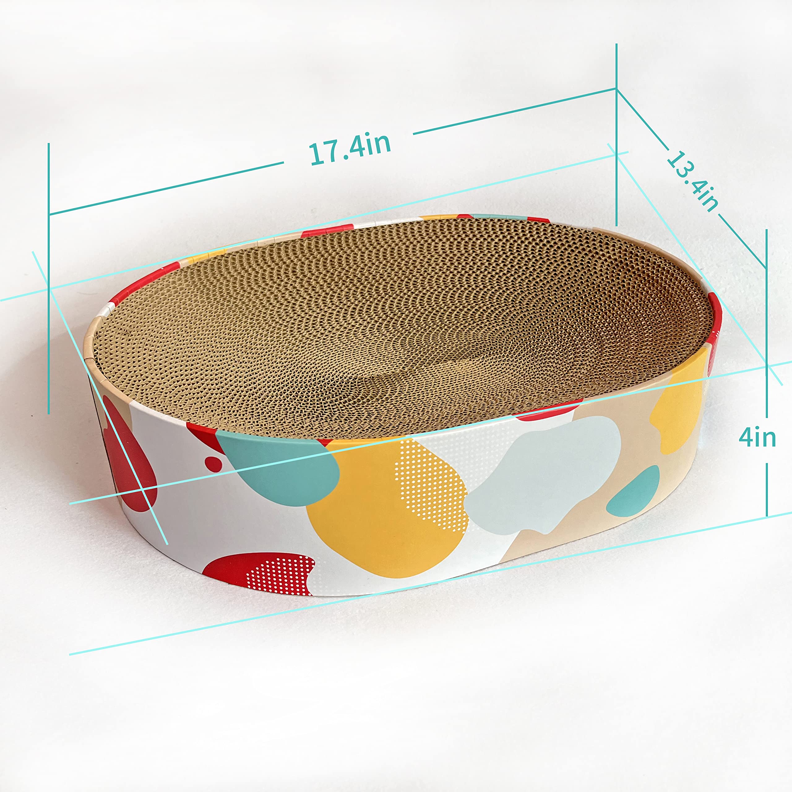 Función multifuncional: rasca y cama para gatos.