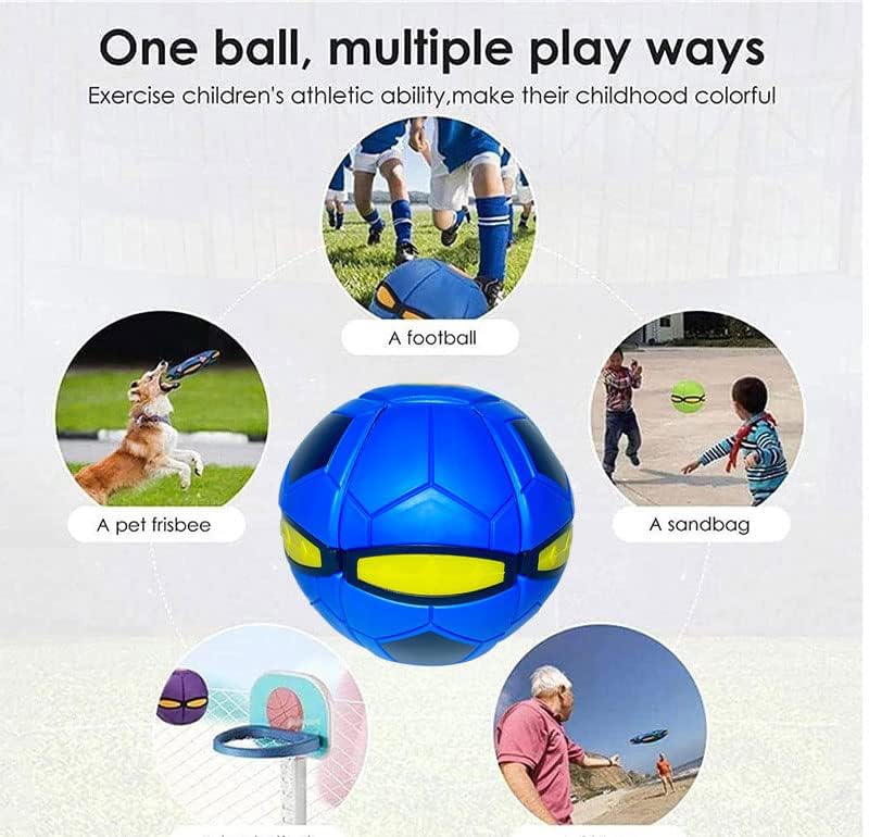 Bobcow Pelota disco movimiento rápido para lanzar y atrapar