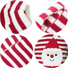 BOBIBI suéter navideño para gato, textura tejido cálido y suave.