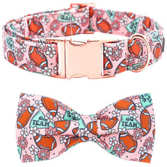 Collar Bobo Rainbow con material algodón suave, cómodo para uso diario.