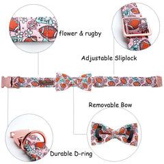 Lazo removible de Bobo Rainbow, ideal para fiestas o paseos.