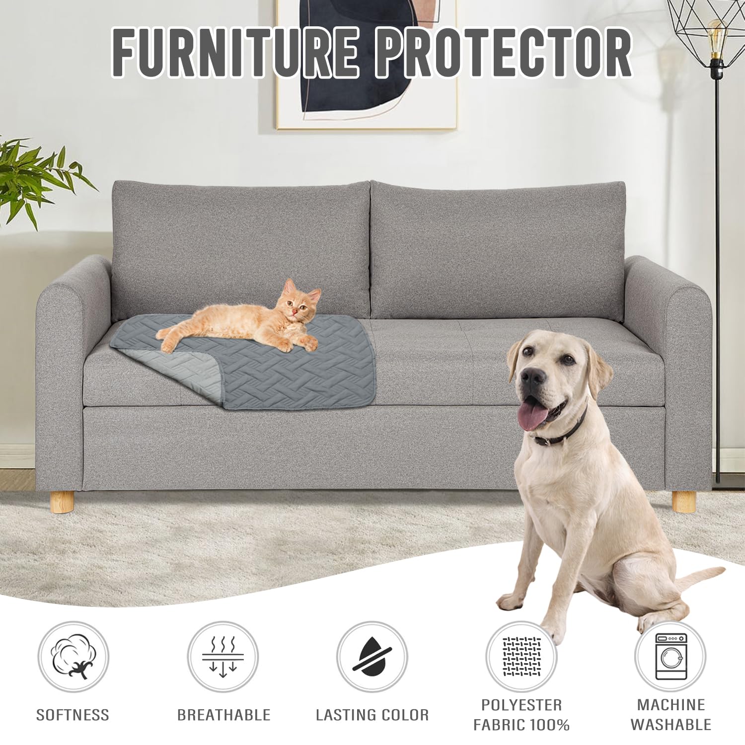 Boctopug cobertor doble cara, facilidad para cambiar estilo.