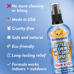 Bodhi Dog Bitter 2en1 – uso interior en muebles sin manchas