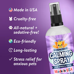 Bodhi Dog Calming Spray: ambiente-relajante para descanso y sueño.