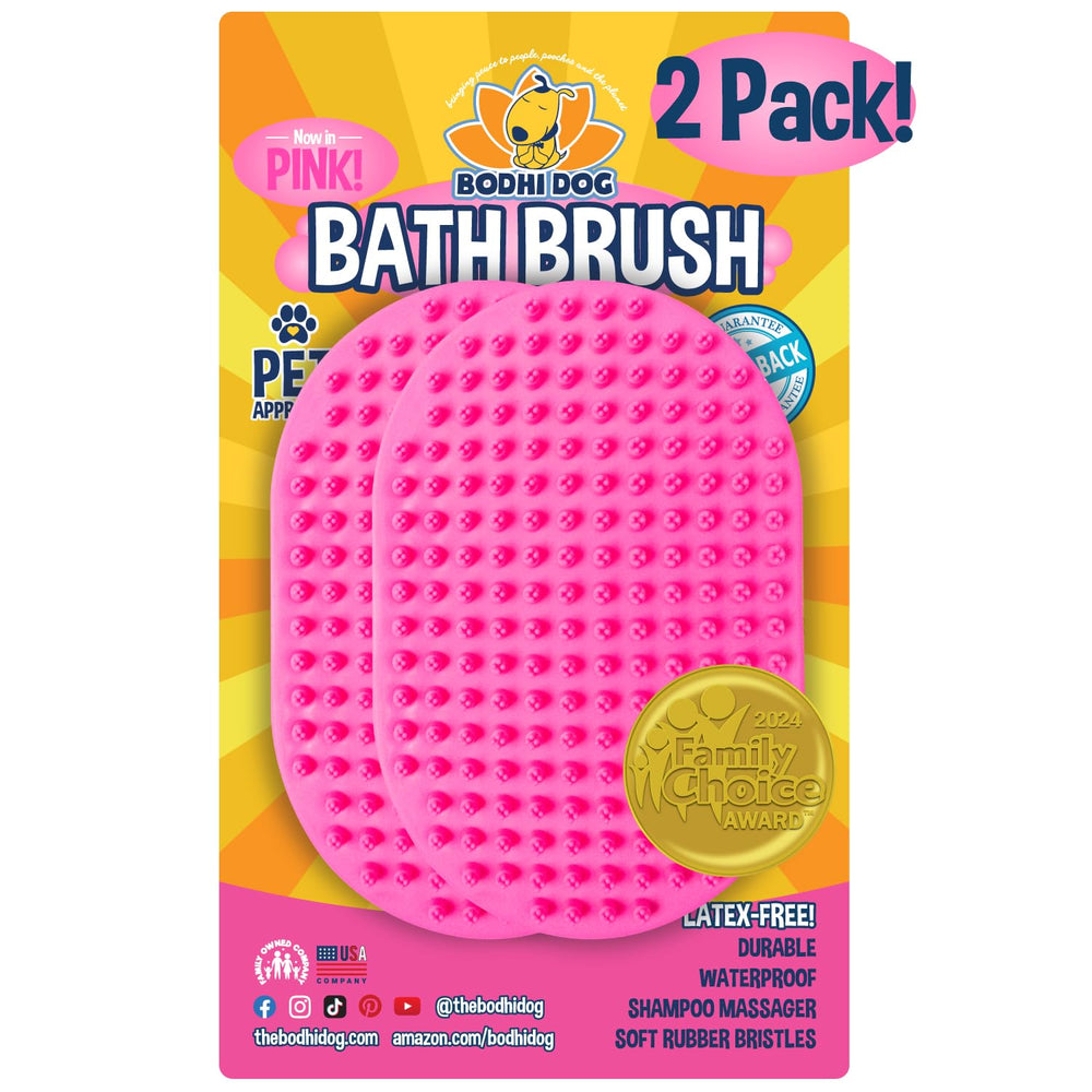 Bodhi Dog cepillo champú rosado 01: limpieza suave durante el baño para pelaje brillante