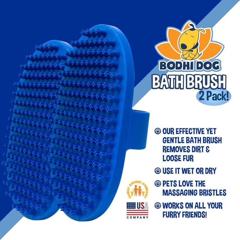 Cepillo impermeable Bodhi Dog para uso húmedo, apto para perros y gatos.