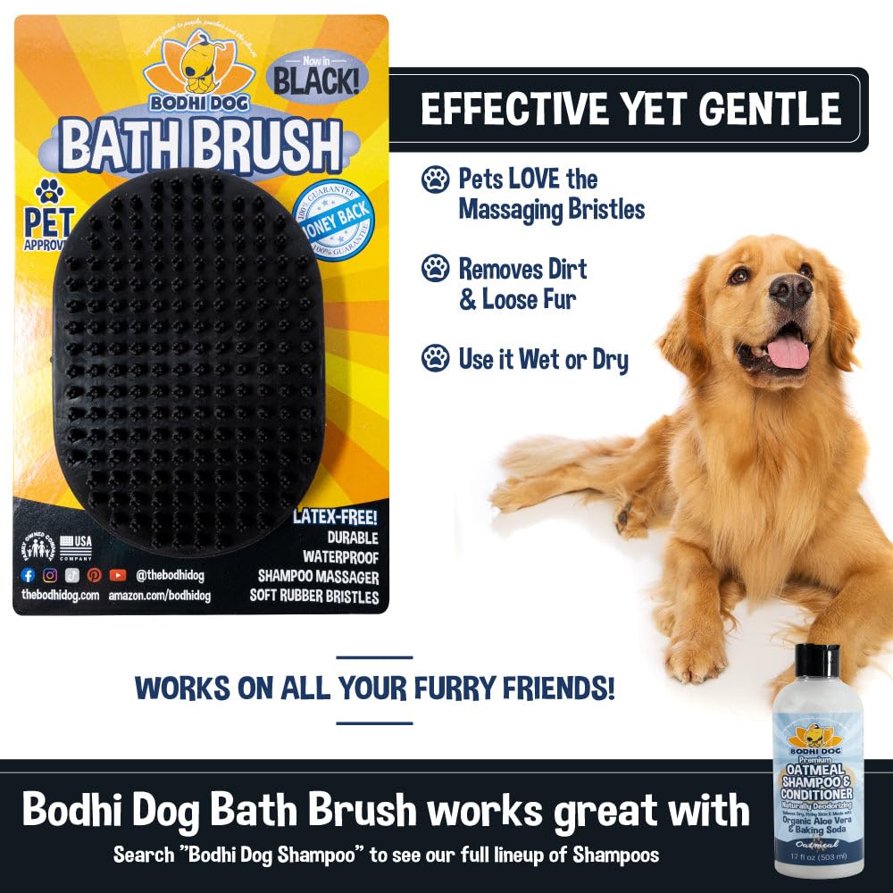 Bodhi Dog cepillo uso humedo o seco, ideal para ducha o baño