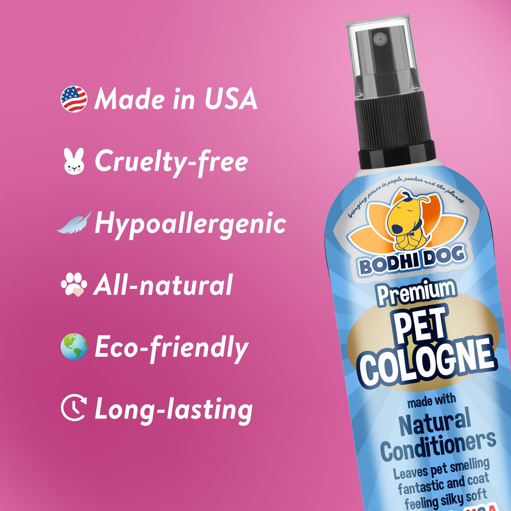 Bodhi Dog Colonia Natural: aplicación en pelaje para aroma fresco
