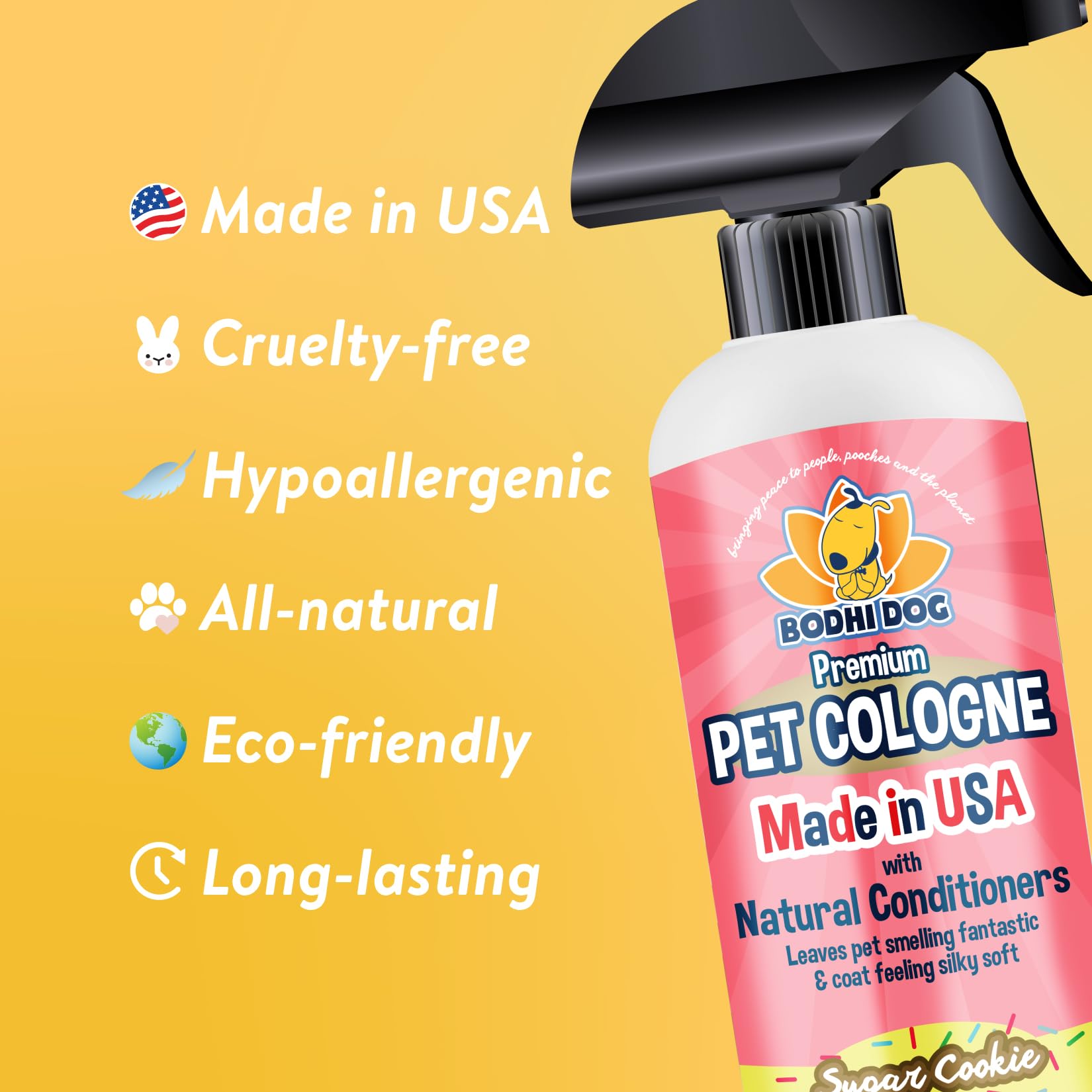 Bodhi Dog Colonia aroma dulce que perfuma el pelaje